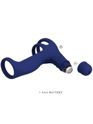 PRETTY LOVE - ANELLO VIBRANTE ELISH CON ESTENSIONE BLU