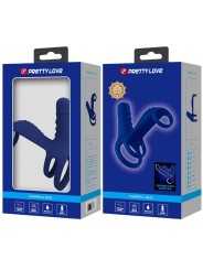 PRETTY LOVE - ANELLO VIBRANTE ELISH CON ESTENSIONE BLU