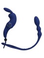 PRETTY LOVE - AYAD RABBIT VIBRATOR RING WITH PLUG BLUE