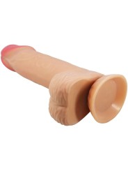 PRETTY LOVE - SÉRIE SLIDING SKIN DILDO REALÍSTICO COM VENTOSA DESLIZAN
