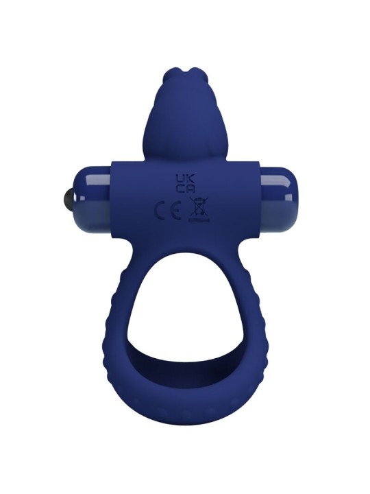 PRETTY LOVE - LUCHITO DUBBELE VIBRATIERING KONIJN BLAUW