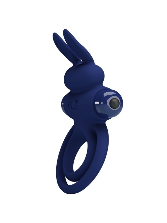 PRETTY LOVE - DAREY DOPPELTER VIBRATIONSRING KANINCHEN BLAU