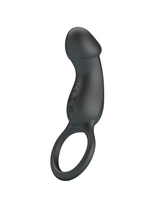 PRETTY LOVE - TRAE VIBRATIONSRING MIT SCHWARZEM STIMULATOR