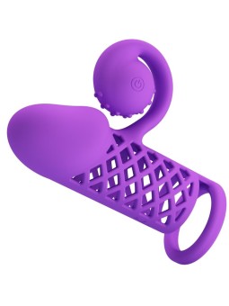 ROMANCE - HARDEN MANCHE PROLONGÉE POURPRE