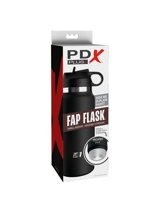 PDX PLUS - FAP FLASK DISCRETO STROKER CLEAR MODELO 1