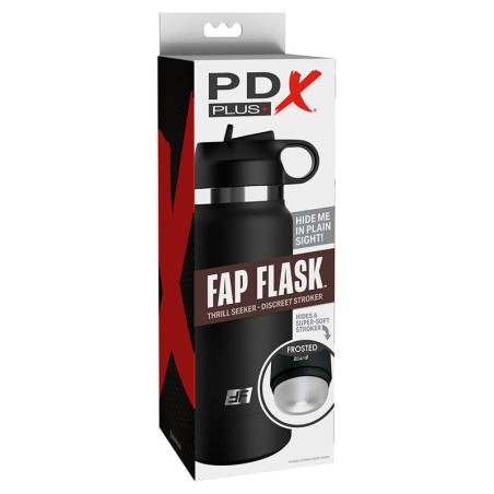 PDX PLUS - FAP FLASK ESTIMULADOR DE BOTELLA DISCRETO TRANSPARENTE MODE