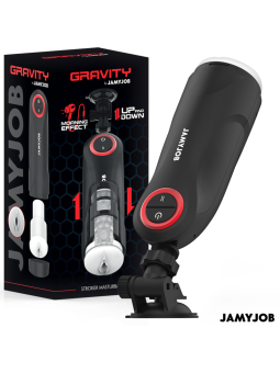 JAMYJOB - GRAVITY MASTURBADOR VAGINA AUTOMÁTICO 5 MODOS DE EMPUJE Y EF