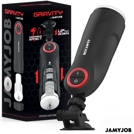 JAMYJOB - MASTURBADOR AUTOMÁTICO DE VAGINA POR GRAVIDADE 5 MODOS DE SU