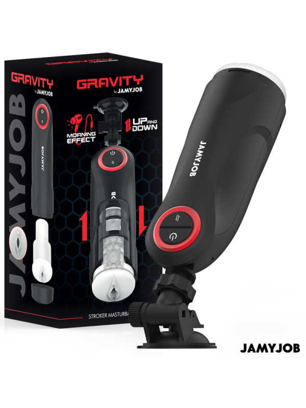 JAMYJOB - MASTURBATEUR VAGIN AUTOMATIQUE PAR GRAVITÉ 5 MODES D'ASPIRAT