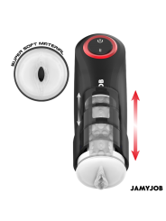 JAMYJOB - GRAVITY AUTOMATISCHE VAGINA MASTURBATOR 5 STUWMODI EN GELUID