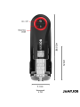 JAMYJOB - MASTURBATEUR VAGIN AUTOMATIQUE PAR GRAVITÉ 5 MODES D'ASPIRAT