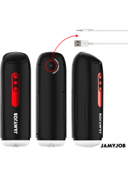 JAMYJOB - MASTURBADOR AUTOMÁTICO PHANTOM VAGINA 5 MODOS DE SUCÇÃO E IM