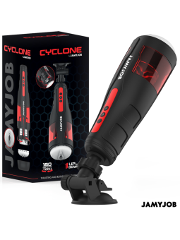 JAMYJOB - MASTURBADOR AUTOMÁTICO DE VAGINA CYCLONE 10 MODOS DE ROTAÇÃO