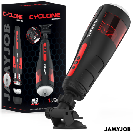 JAMYJOB - CYCLONE AUTOMATIC VAGINA MASTURBATOR 10 ROTATION AND THRUST 