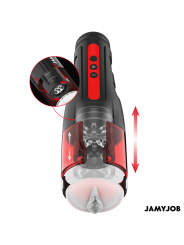 JAMYJOB - CYCLONE MASTURBADOR VAGINA AUTOMÁTICO 10 MODOS ROTACIÓN Y EM