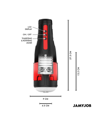 JAMYJOB - CYCLONE AUTOMATIC VAGINA MASTURBATOR 10 ROTATION AND THRUST 