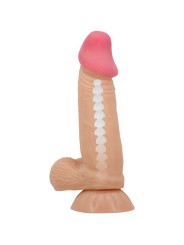 PRETTY LOVE - SÉRIE SLIDING SKIN DILDO REALÍSTICO COM VENTOSA DESLIZAN