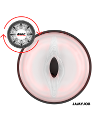JAMYJOB - CYCLONE AUTOMATISCHE VAGINA MASTURBATOR 10 ROTATIE- EN STUWM