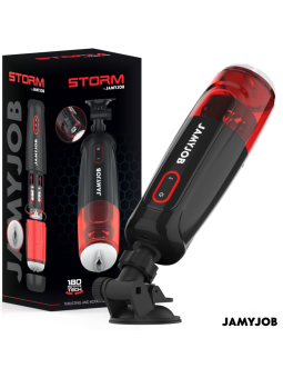 JAMYJOB - STORM AUTOMATIC VAGINA MASTURBATOR 10 ROTATION AND THRUST MO