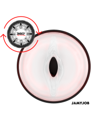 JAMYJOB - STORM AUTOMATISCHE VAGINA MASTURBATOR 10 ROTATIE- EN STUWMOD