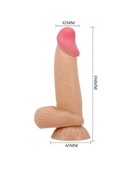 PRETTY LOVE - SLIDING SKIN SERIES REALISTISCHER DILDO MIT SLIDING SKIN