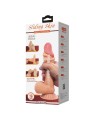 PRETTY LOVE - GODE RÉALISTE SÉRIE SLIDING SKIN AVEC VENTOUSE SLIDING S