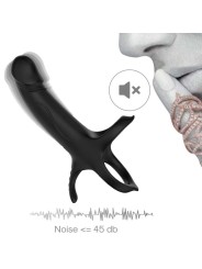 ARMONY - GODE AVEC ANNEAU ET VIBRATEUR NOIR