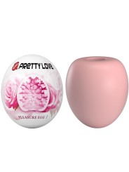 PRETTY LOVE - MASTURBATEUR POUR HOMME OEUF ROSE