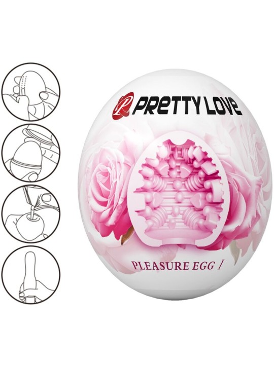 PRETTY LOVE - MÄNNLICHER MASTURBATOR EI ROSA