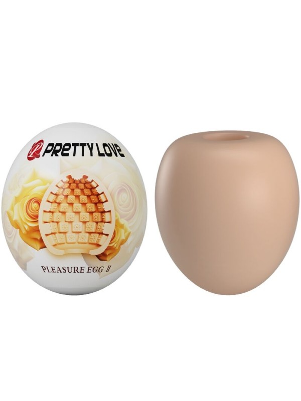 PRETTY LOVE - MASTURBADOR MASCULINO OVO CARNE