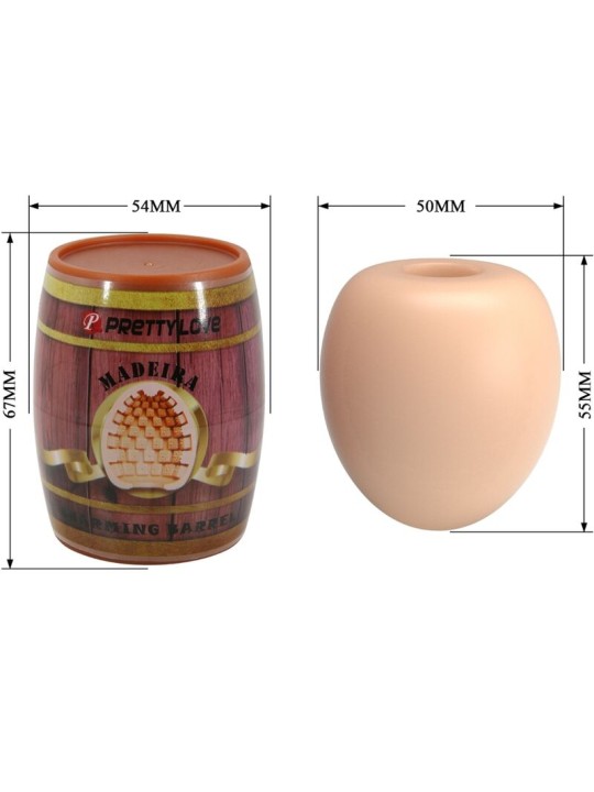 PRETTY LOVE - MASTURBADOR MASCULINO EGG FLESH MODELO 2