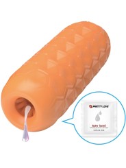PRETTY LOVE - TWIN BALLS MASTURBADOR MASCULINO LARANJA