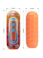 PRETTY LOVE - TWIN BALLS MALE MASTURBATOR ORANGE