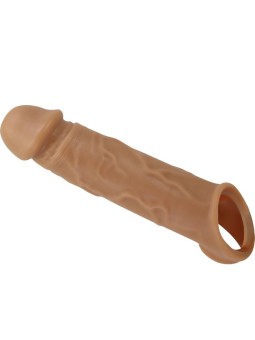 PRETTY LOVE - NATUURLIJKE REALISTISCHE LEDEREN PENIS SLEEVE
