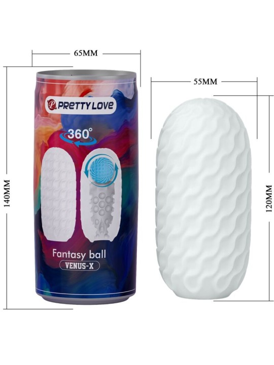 PRETTY LOVE - VENUS X MASTURBADOR MASCULINO BRANCO