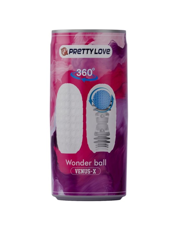 PRETTY LOVE - VENUS X MASTURBADOR MASCULINO MODELO 3 BRANCO