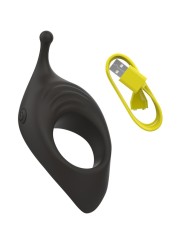B SWISH - BCHARMED RHYTHM INFINITE DELUXE COCKRING 15 VIBRATIES ZWART