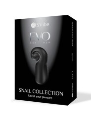 SNAIL VIBE - EVO FÜR IHN MNNLICHER MASTURBATOR SLIDE NROLL SCHWARZ
