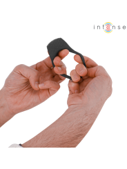 INTENSE - CLOVER VIBRATOR PENIS RING 10 VIBRATIONS BLACK