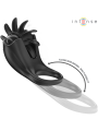 INTENSE - MABEL VIBRERENDE RING 10 VIBRATIES MET ZWARTE CLITORIS STIMU