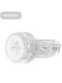 KIIROO - FEEL POCKET STROKER CRYSTAL POR KIIROO TRANSPARENTE