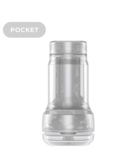 KIIROO - FEEL POCKET STROKER CRYSTAL DI KIIROO TRASPARENTE