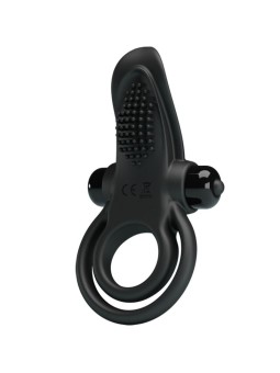 PRETTY LOVE - DOPPELTER VIBRATIONSRING + KLITORISSTIMULATOR 10 VIBRATI