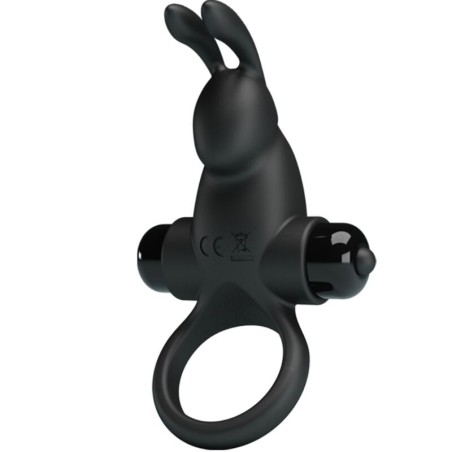 PRETTY LOVE - VIBRATIONSRING + RABBIT-KLITORIS-STIMULATOR 10 VIBRATION