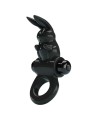 PRETTY LOVE - ANEL VIBRADOR COELHO ANEL EXCITANTE 10 VIBRAÇÕES PRETO