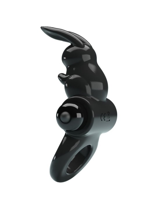 PRETTY LOVE - EXCITING RING ANILLO VIBRADOR RABBIT 10 VIBRACIONES NEGR