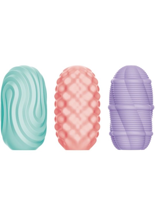 PRETTY LOVE - CUPID X 18 MASTURBATEURS POUR HOMMES DIFFÉRENTES TEXTURE