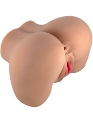 CRAZY BULL - MILA VIBRATOR BILLEN MET REALISTISCHE VAGINA EN ANUS CONT
