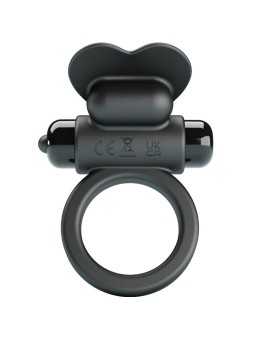 PRETTY LOVE - ANEL VIBRATÓRIO DEBONAIRE COELHO 10 VIBRAÇÕES PRETO