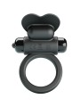 PRETTY LOVE - DEBONAIRE ANILLO VIBRADOR CONEJO 10 VIBRACIONES NEGRO
